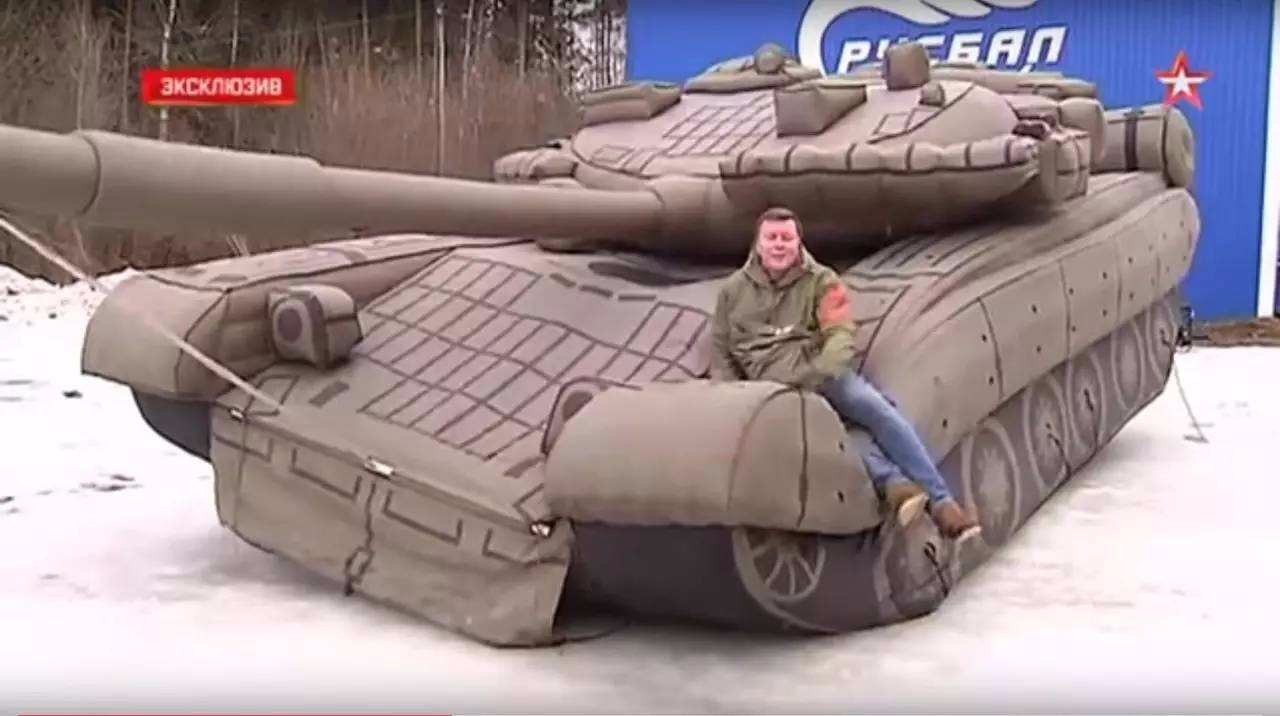 昌吉充气军事坦克