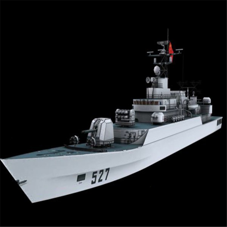 昌吉3d护卫舰模型